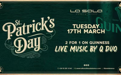 Celebrate St. Patrick’s Day 2026 at La Sala Puerto Banús