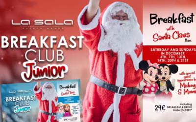 Santa’s Coming to La Sala Puerto Banus: Breakfast with Santa Returns This December