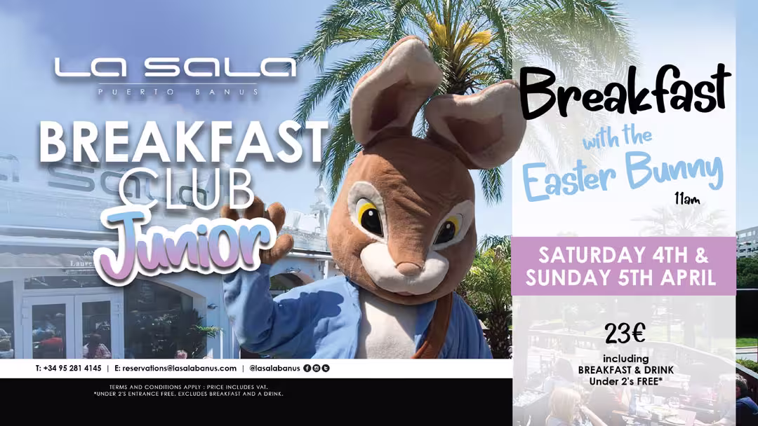 Hop into Easter Fun at La Sala with Breakfast with the Easter Bunny