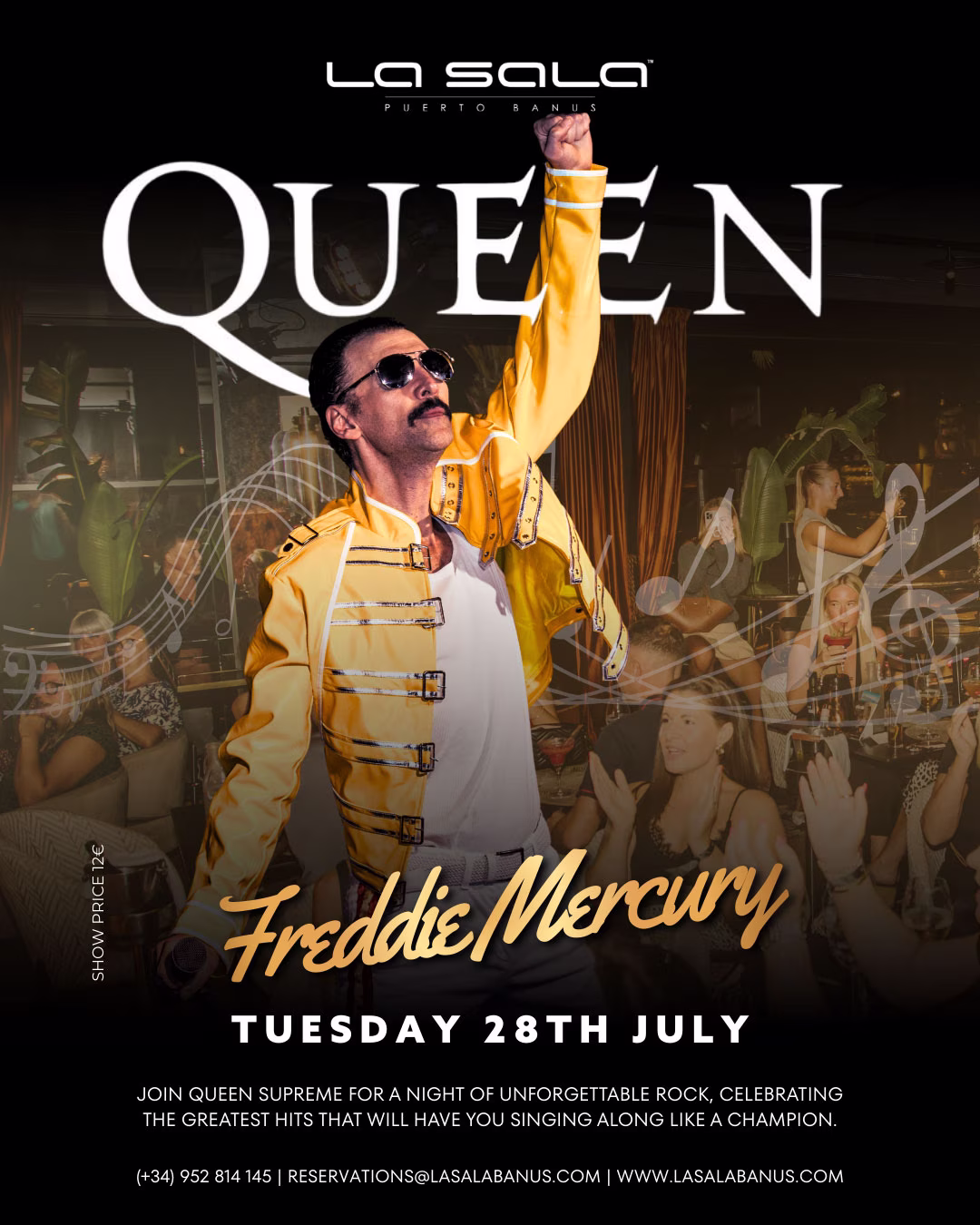 Freddie Mercury & Quenn Tribute in Marbella