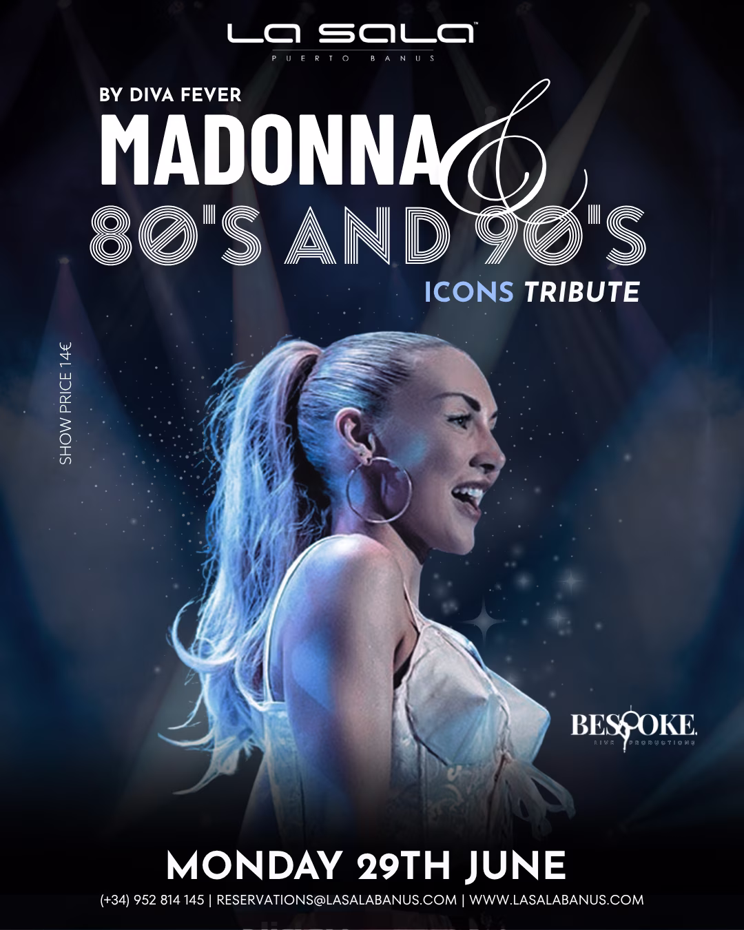 Madonna tribute at La Sala Marbella