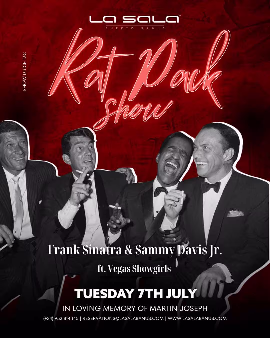 The Ratpack return to La Sala Marbella