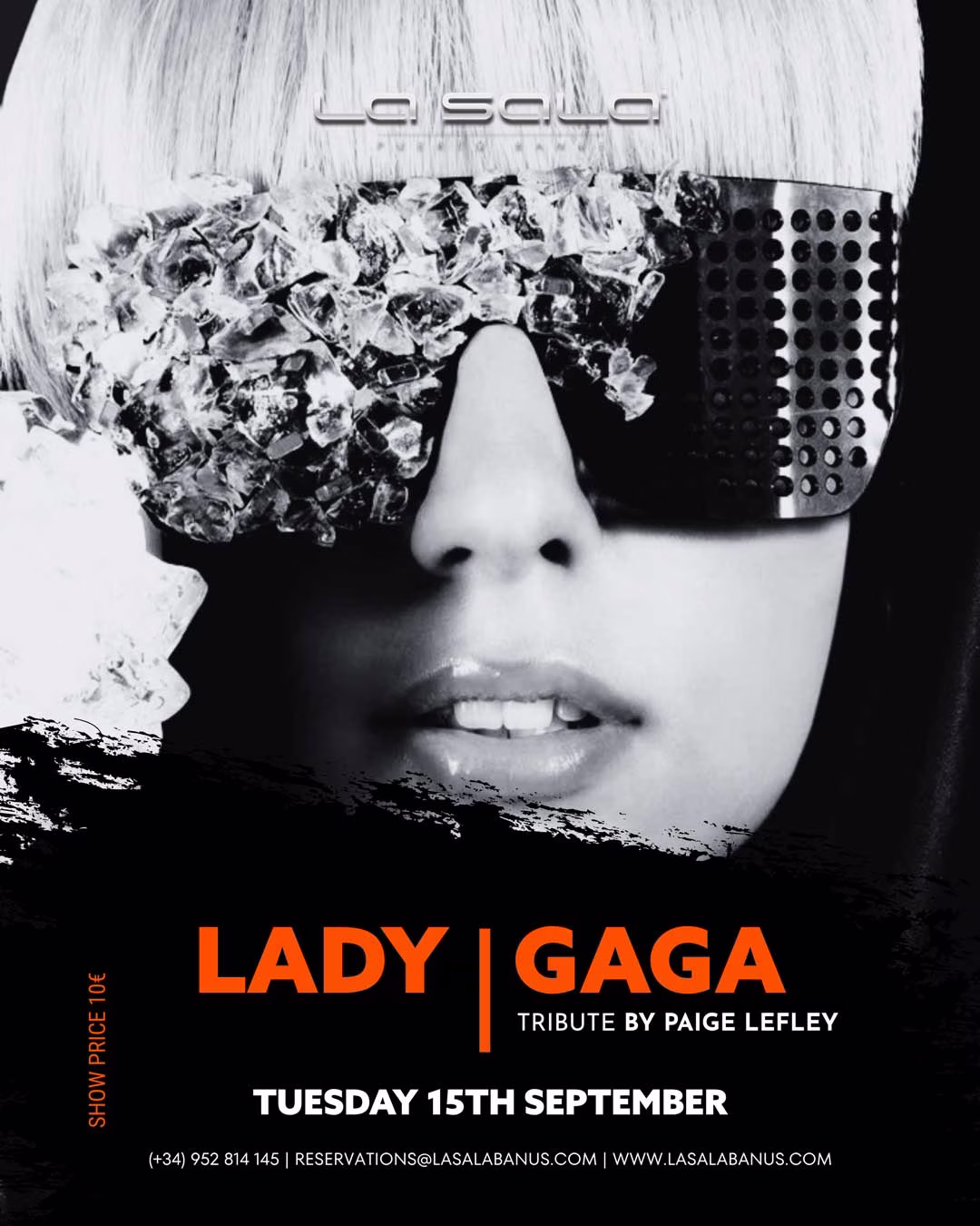 Lady Gaga tribute in Marbella Lady Gaga tribute in Marbella