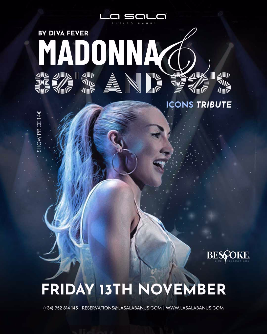 madonna-11 Robbie Williams Tribute in Marbella at La Sala