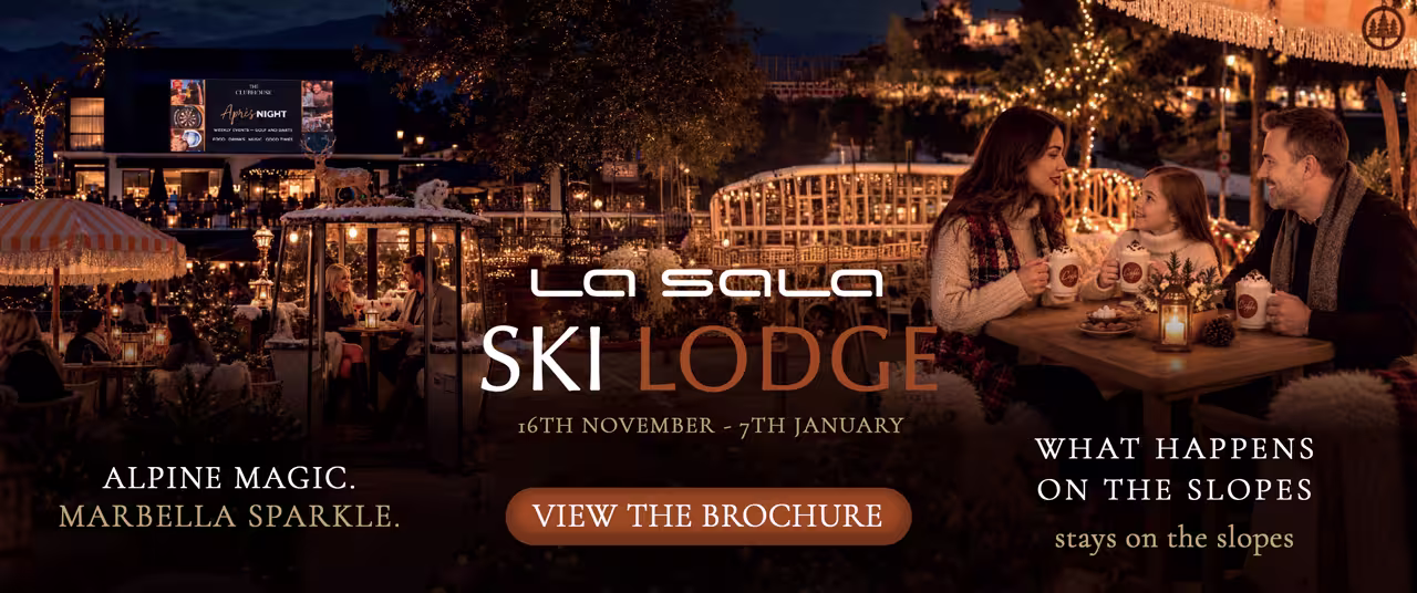 The Sala Ski Lodge at Cafe Sala Marbella